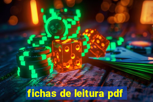 fichas de leitura pdf